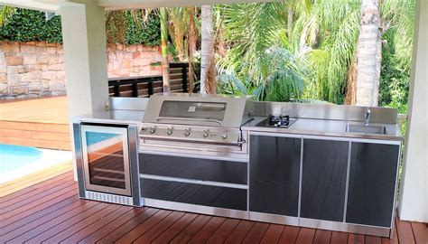 stainless steel alfresco cabinets|outdoor alfresco kitchens perth.